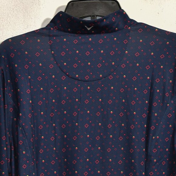 NWT Ladies CALLAWAY LS 1/4 Zip Golf Shirt XL Opti Dri 50 UPF - Picture 4 of 9